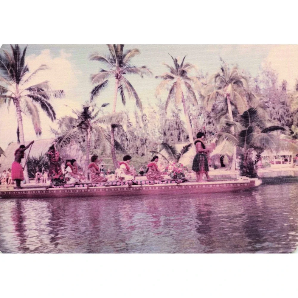Vintage 1970s Polynesian Cultural Center Hawaii Canoe Pageant Photo Lot of 16 - Picture 11 of 16